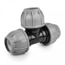 T-Stück PN10 für 25 mm PE-Rohre